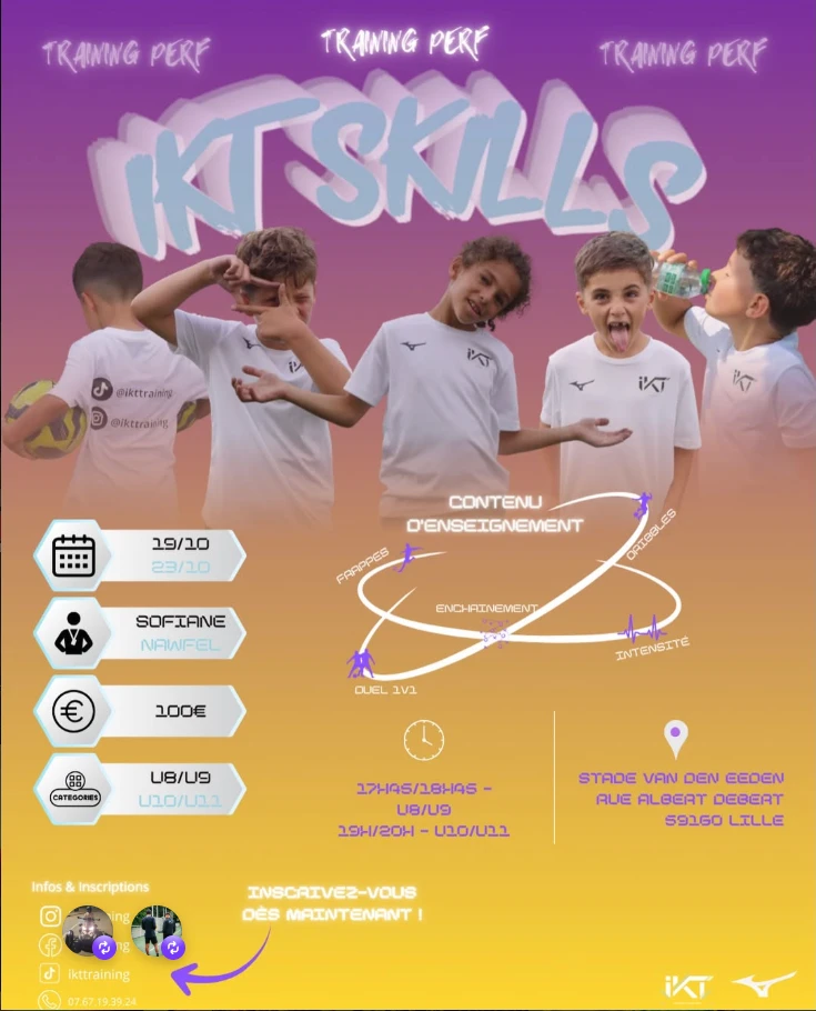 Affiche du stage IKT Skills